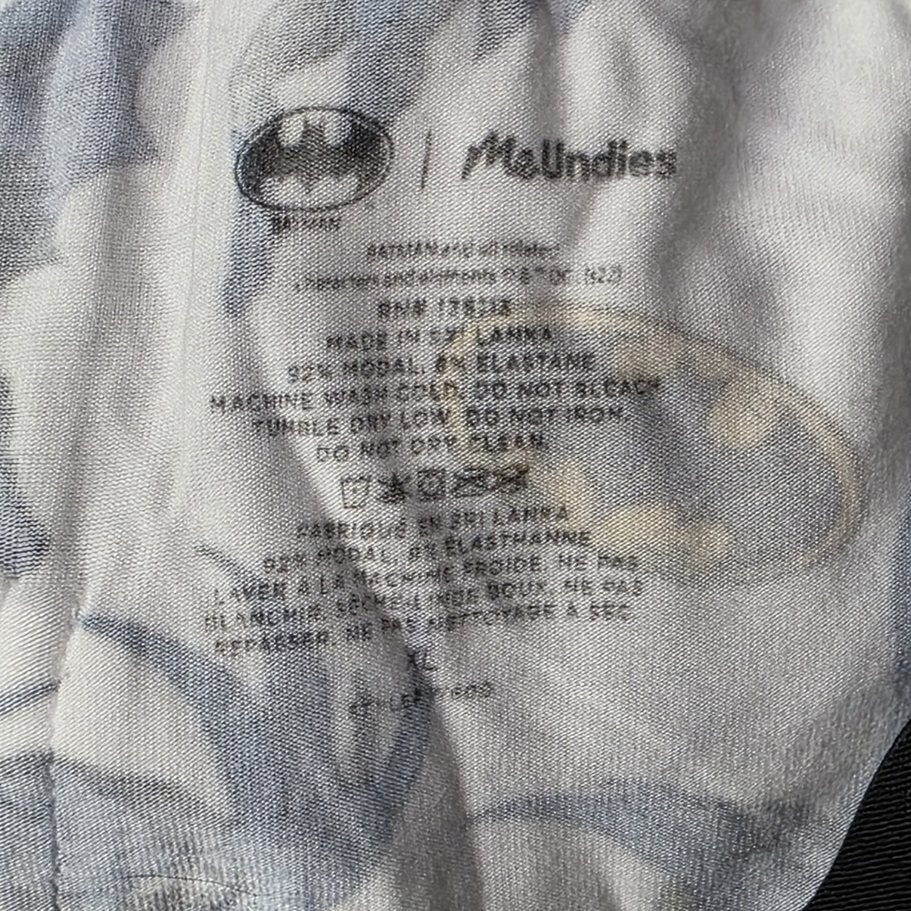 Me Undies Unisex Launge Pants - Batman - XL - Picture 7 of 7